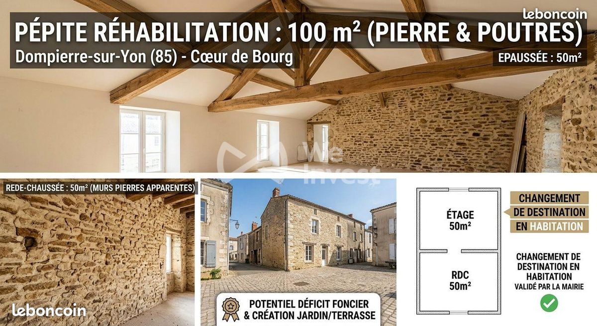 Parking 98 m² · à Dompierre-sur-Yon · 98 m² · 86 000 €