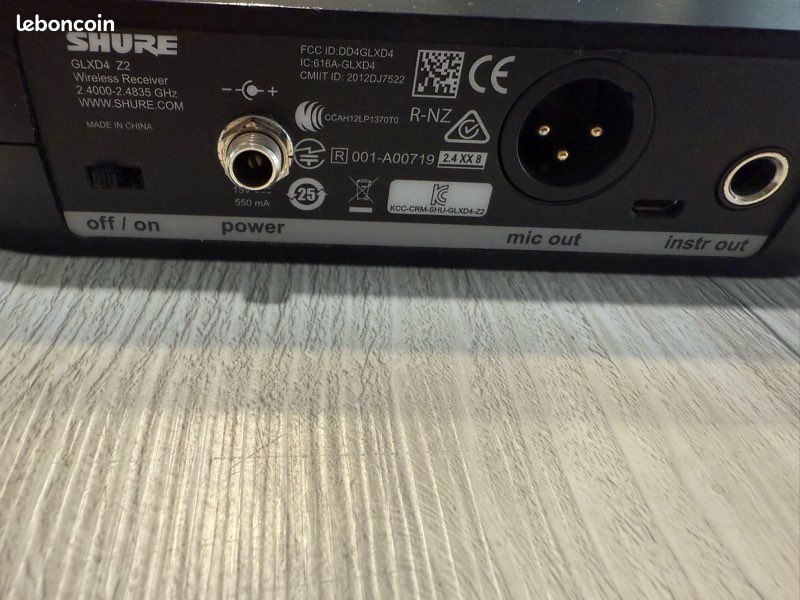 Micro shure GLXD4R (image 2)