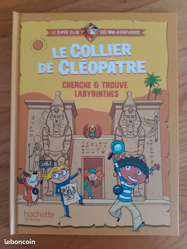 Livre : le collier de Cléopâtre (image 1)