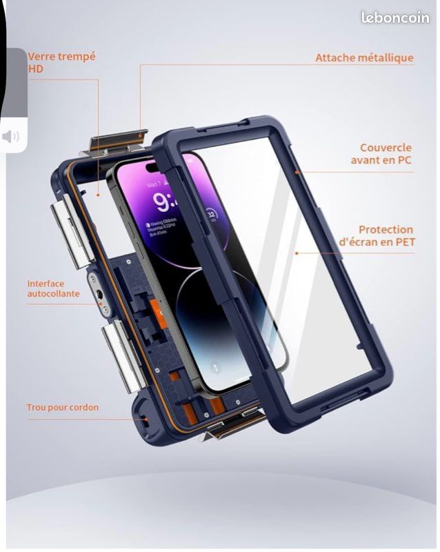 Marine Housse 15 M cover smartphone Shellbox Accessoires