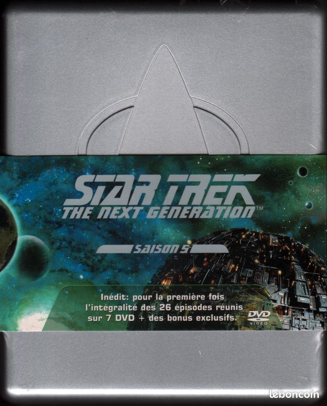 Star Trek The Next Generation Saison 5 - Édition Originale - Coffret 7 DVD (image 1)