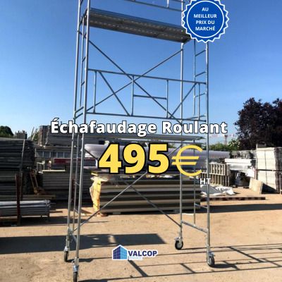 Echafaudage roulant d'occasion - Annonces Outillage - Materiaux 2nd-oeuvre  leboncoin