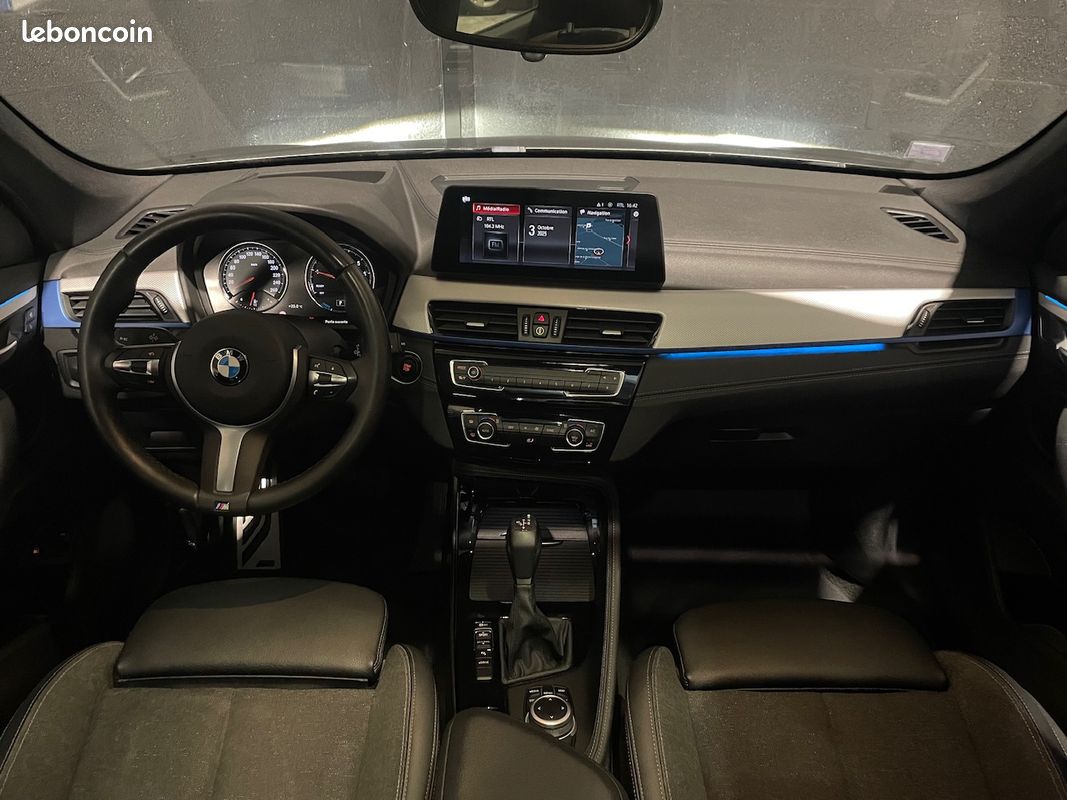 Bmw x1 M sport xdrive 25e 220 ch phase 2 toit ouvrant/caméra/affichage tete haute/park assist garantie 12 mois (image 8)