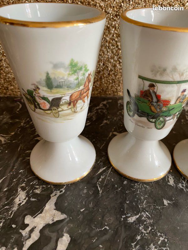 5 mazagrans en porcelaine (image 4)