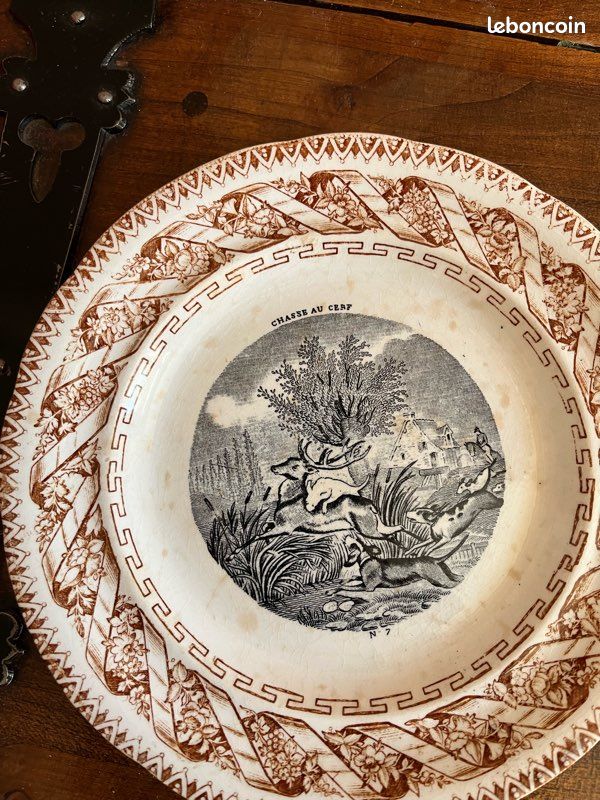 Assiette de collection Porcelaine opaque de gien (image 2)