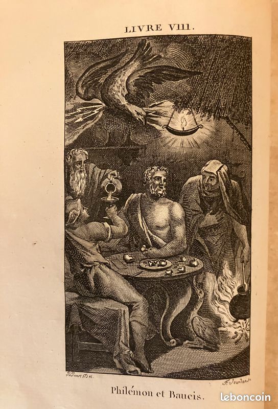 Ovide – Les Métamorphoses – Édition originale 1800 – 2 tomes illustrés (image 15)