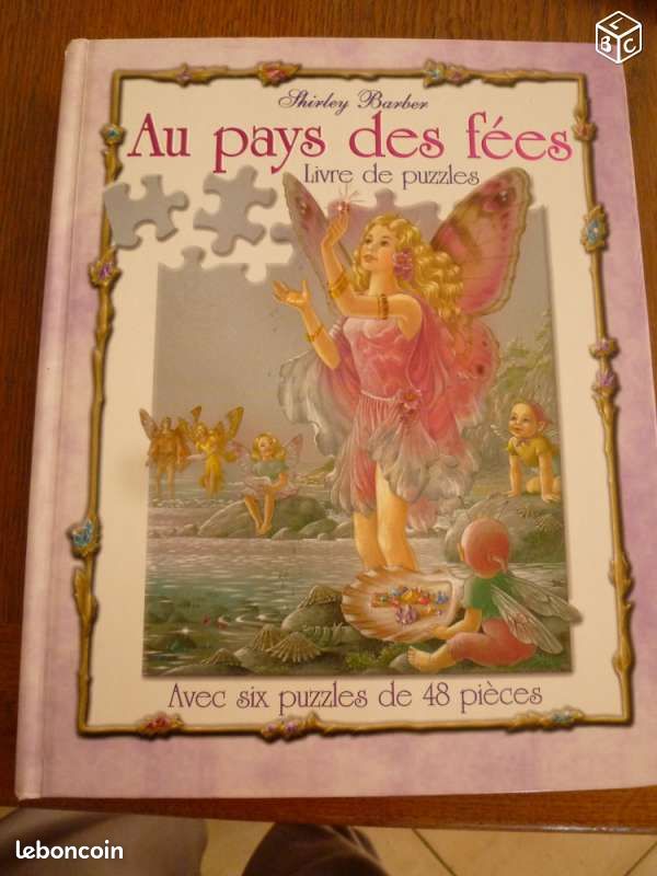Livre cartonné " Au pays des fées " (katia fille) (image 1)