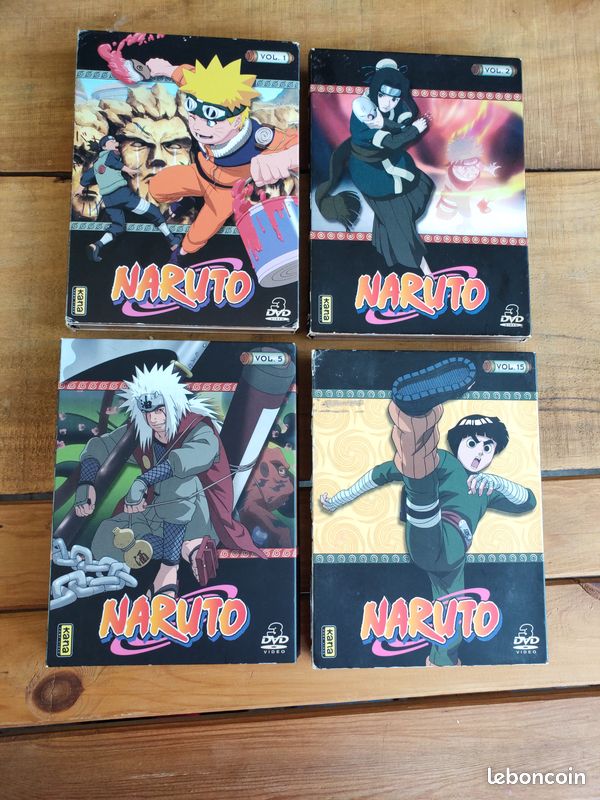 Lot DVD Naruto (image 1)