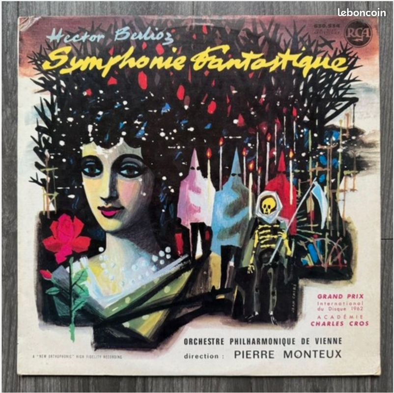 RCA Victor 630.534 ( LM 2362) / Berlioz - Symphonie Fantastique / 1962 Mono (image 1)