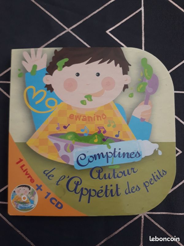 Livre + CD Comptines autour de l appetit des petits (image 1)