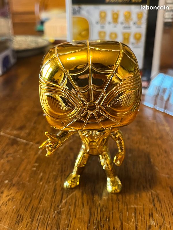 Funko Pop Marvel Studios Iron Spider Gold Chrome 440 Jeux