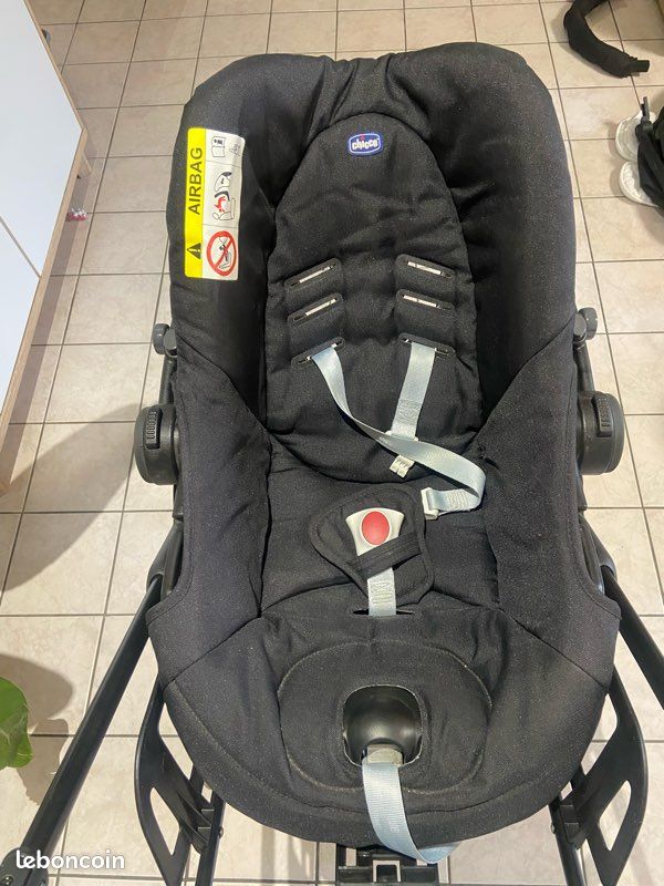 Poussette Trio Chicco Sprint Black 3 en 1 (image 7)