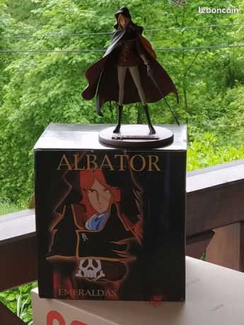 Figurine Albator - Queen Emeraldas - Collection Space Battleship I - Jesnet