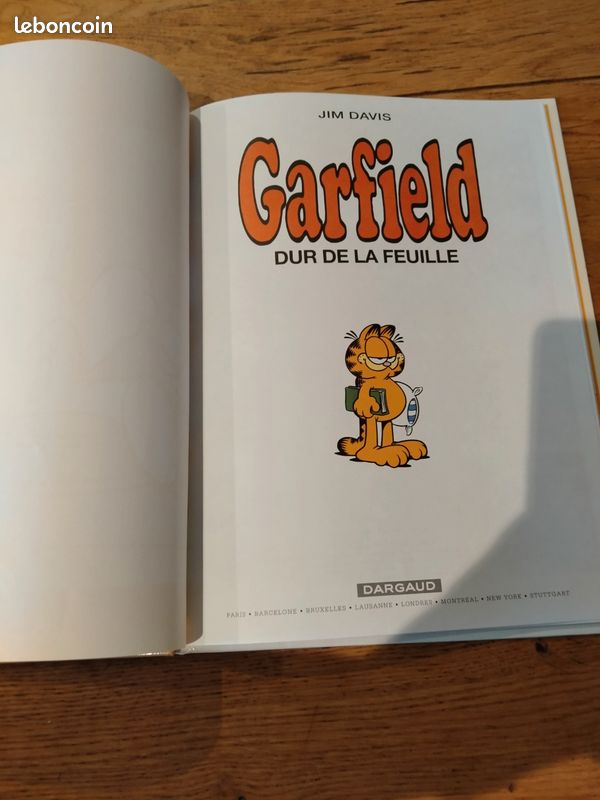 BD Garfield Tome 30 dur de la feuille (image 6)