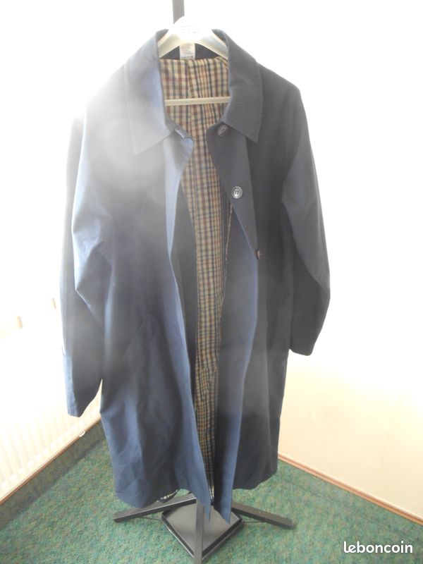 Imperméable femme bleu marine (image 3)