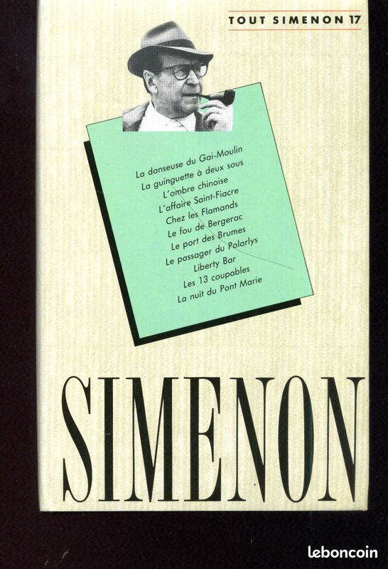 Polars auteurs Simenon Tout Simenon Volume 17 (image 1)