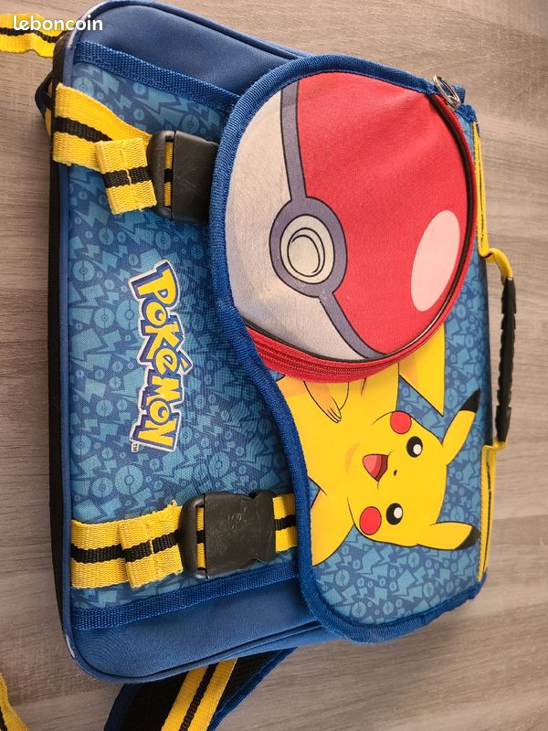 Pokemon Pikachu Cartable PokÃ©mon Carrefour Sac Cartable PokÃ©mon