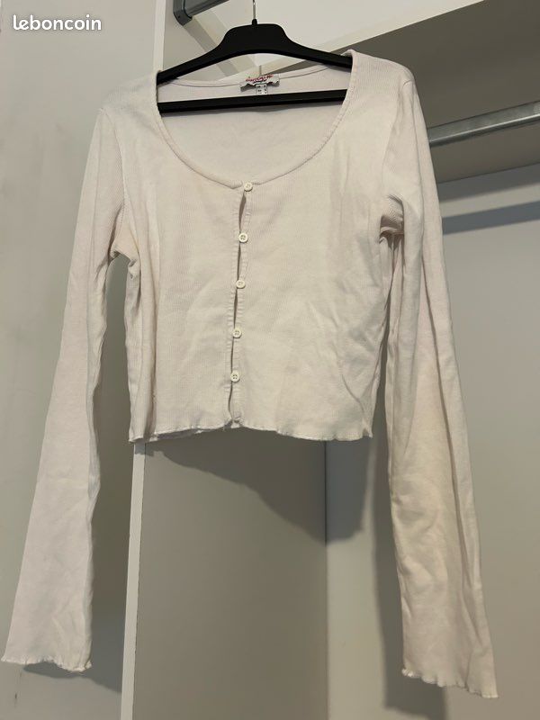 Gilet blanc (image 1)
