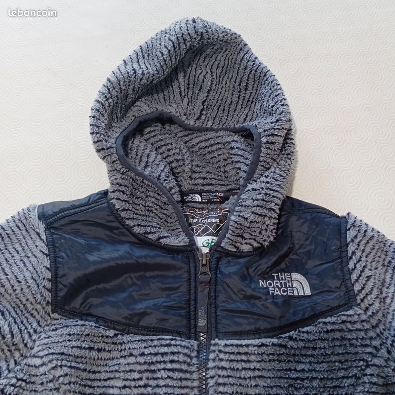 Veste Polaire The North Face à Capuche Enfant Gris - Taille M (10/12 ans) (image 4)