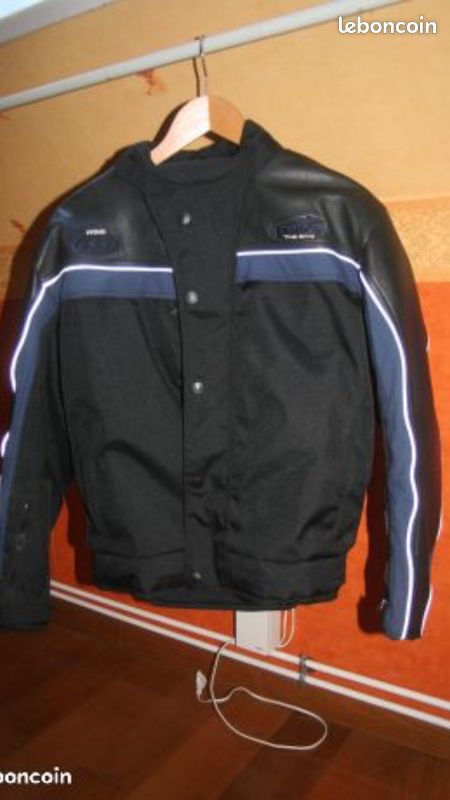 Blouson moto femme taille M (image 1)