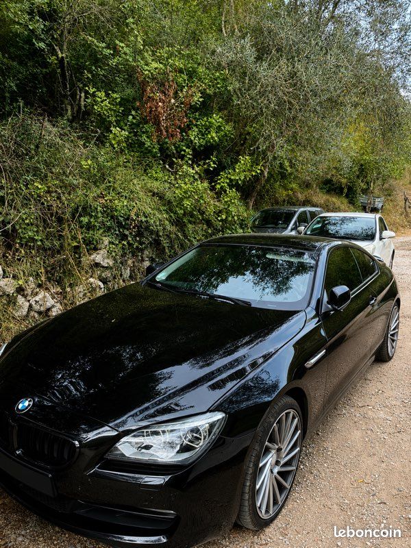 BMW 640d Coupé F13 313ch – 131 000 km – BVA – Cuir – TO (image 1)