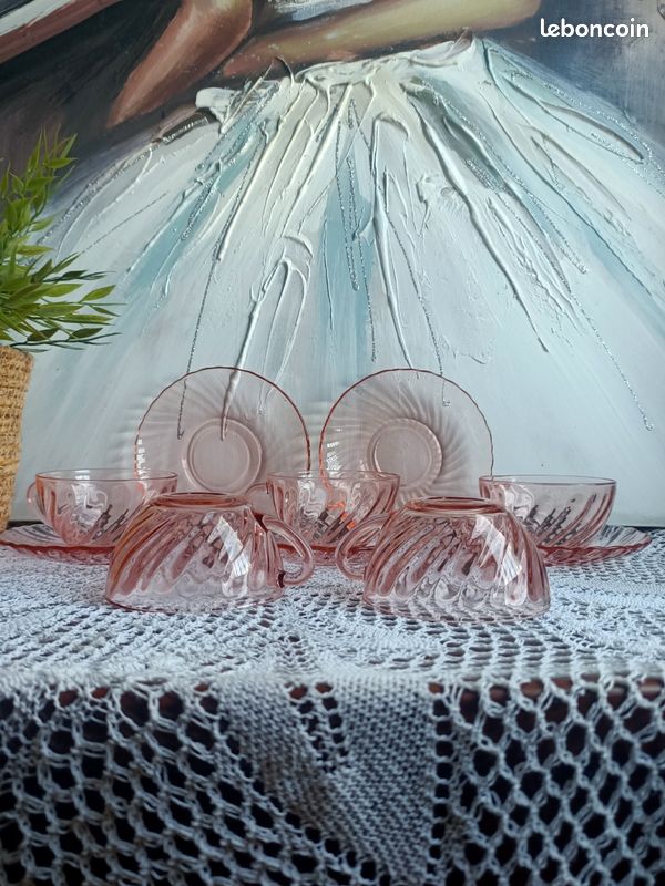 Lot de 3 plats vintage Arcoroc Lot de 3 plats vintage Arcoroc