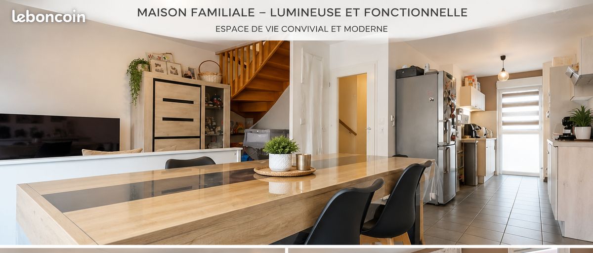 Maison 4 pièces 80 m² · à Wattrelos · 80 m² · 213 000 €
