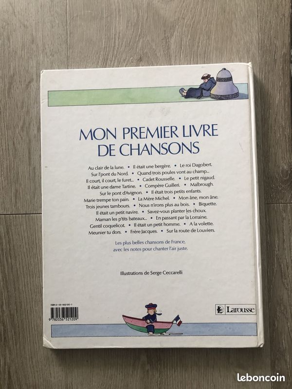 Mon premier livre de chansons- LAROUSSE (image 3)
