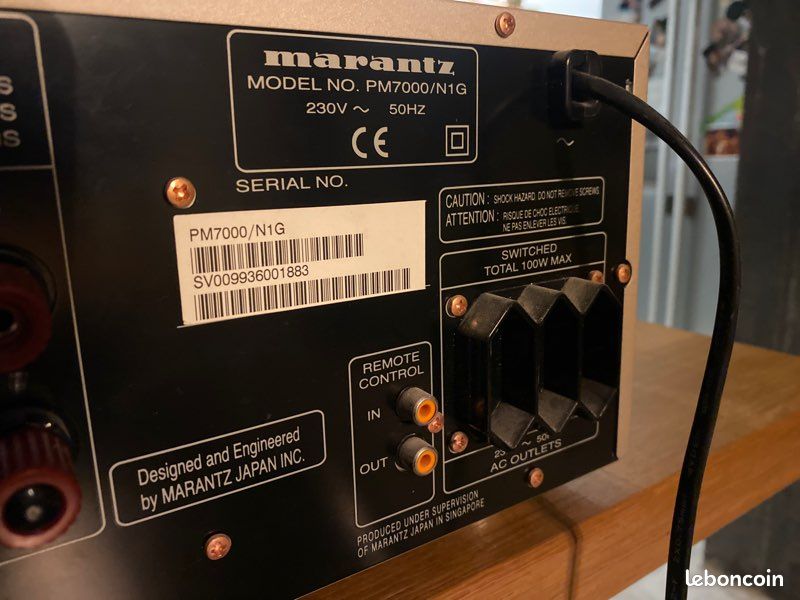 Ampli MARANTZ PM7000N - hifi | Espace Cinéma