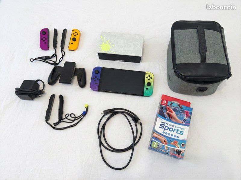 Pack Nintendo Switch OLED édition Splatoon (image 2)