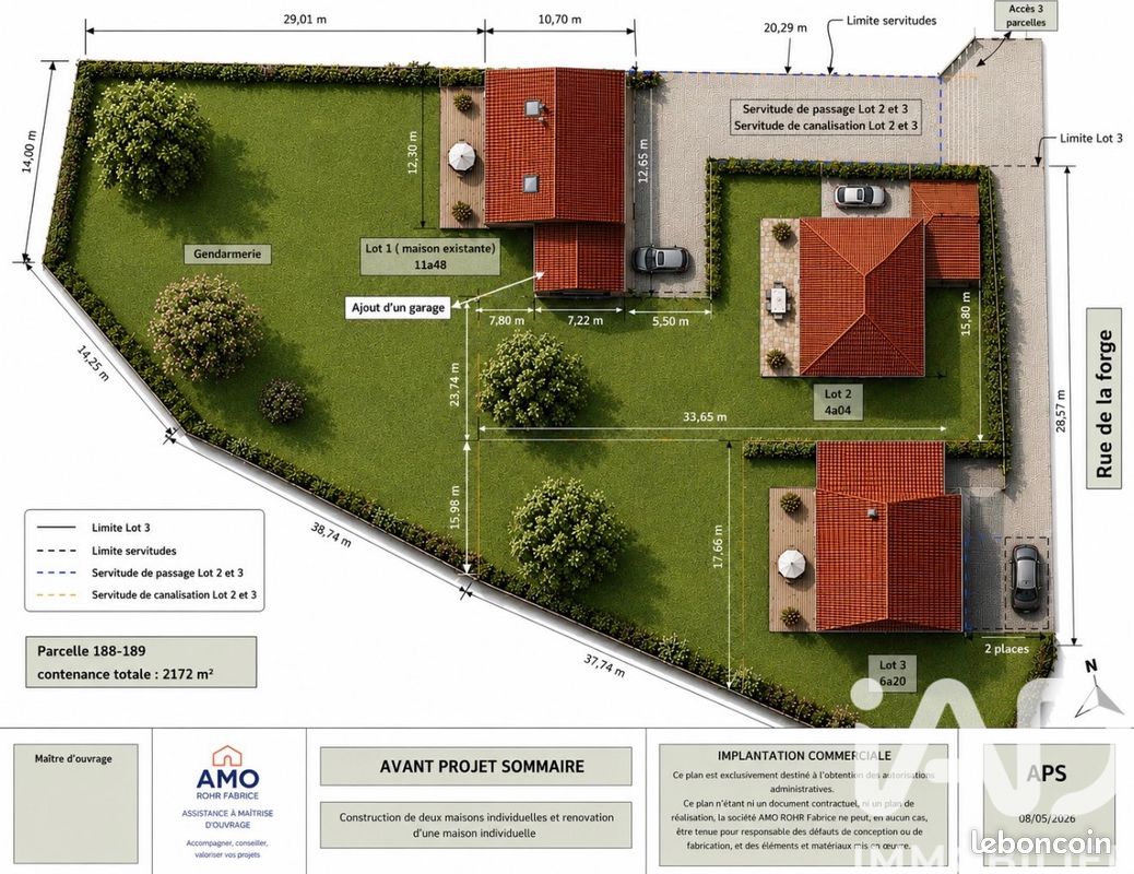 Terrain 1148 m² · à Sainte-Marie-aux-Mines · 1 148 m² · 58 300 €