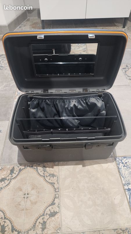 Vanity-case VINTAGE Delsey Valise De Voyage Boîte À Maquillage