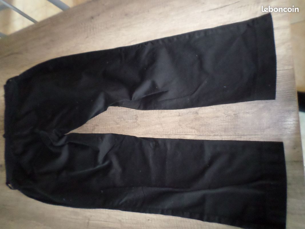 Pantalon t40 grossesse noir (image 2)