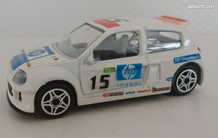 Bburago 1/43 - Renault Clio Armada - Miniature Promotionnelle Rare - Occasion