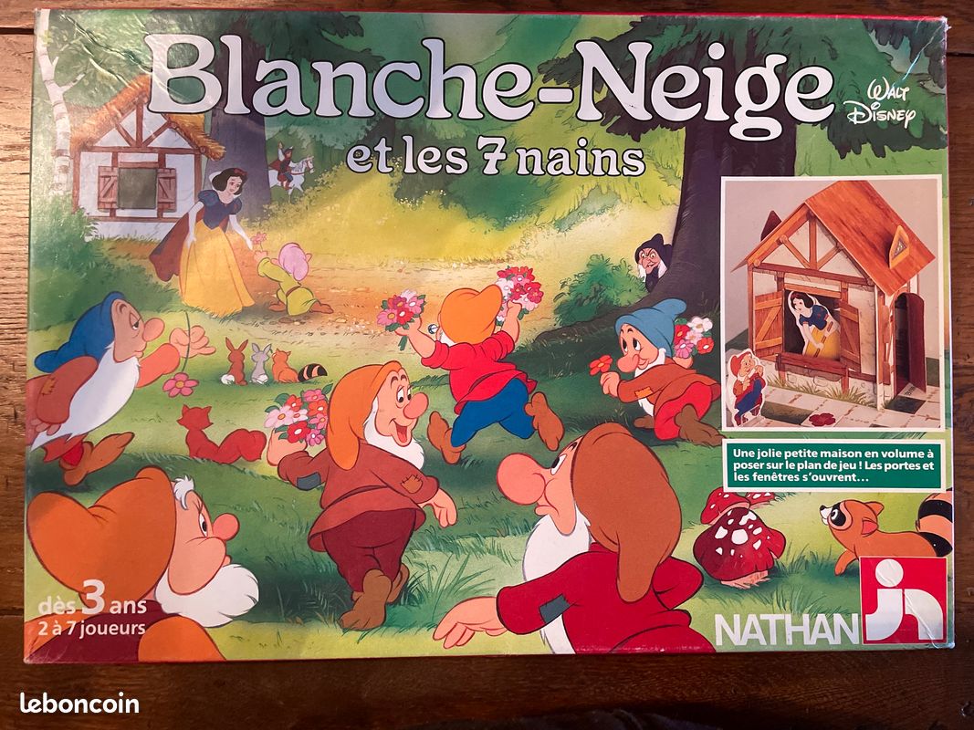 Jeu Blanche-Neige et les 7 nains - Nathan - Jeux & Jouets