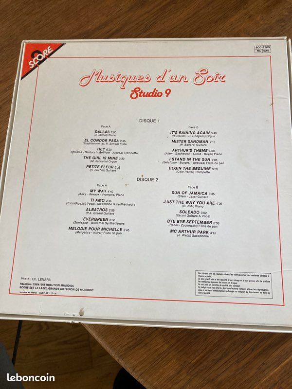 Vinyles 33T coffret 2 disques (image 2)