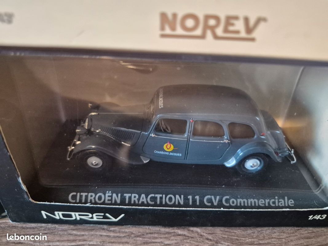 Lot De 5 Citroën Traction G – échelle 1/43 – UH / Norev Presse – Neuves En Boîte