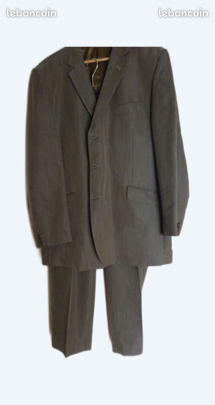 Costume homme Brice couleur marron Veste T 58 Pantalon T 50