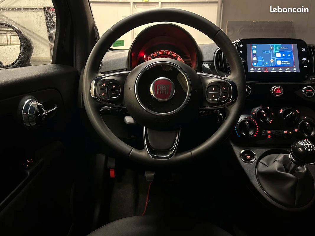 Fiat 500C Dolcevita 70 ch CARTE GRISE ETHANOL / 1ère main FR (image 17)