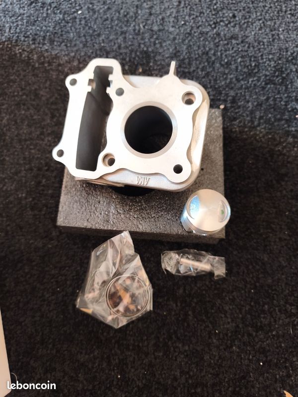 Cylindre piston type origine Teknix Peugeot Vivacity / Speedfight Ludix Sym 50cc 4 tps (image 1)