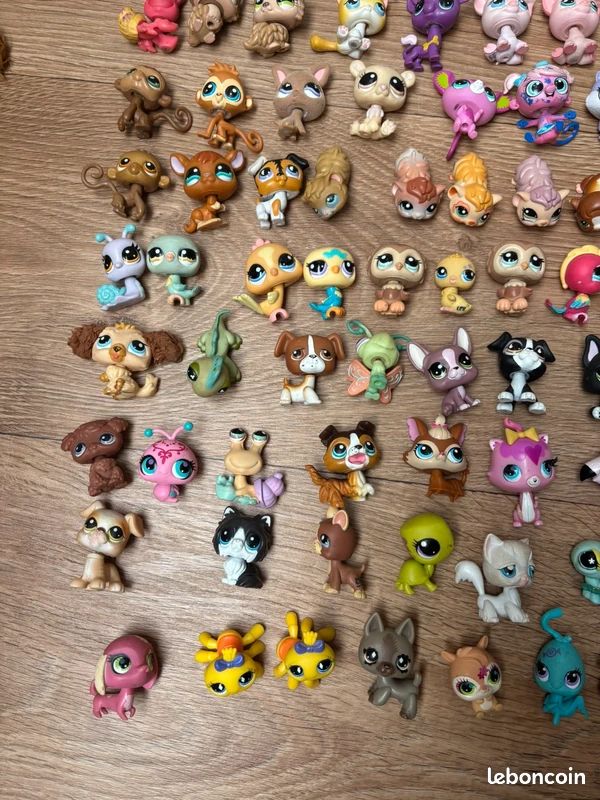 Rare Littlest Pet Shop perroquet pirate #331 Hasbro (D'occasion) à