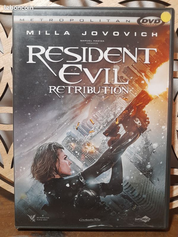 Film en DVD "Resident evil Retribution" (image 1)