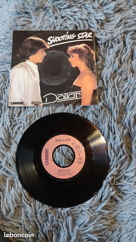 Vinyle 45 tours shooting star, dollar (image 3)