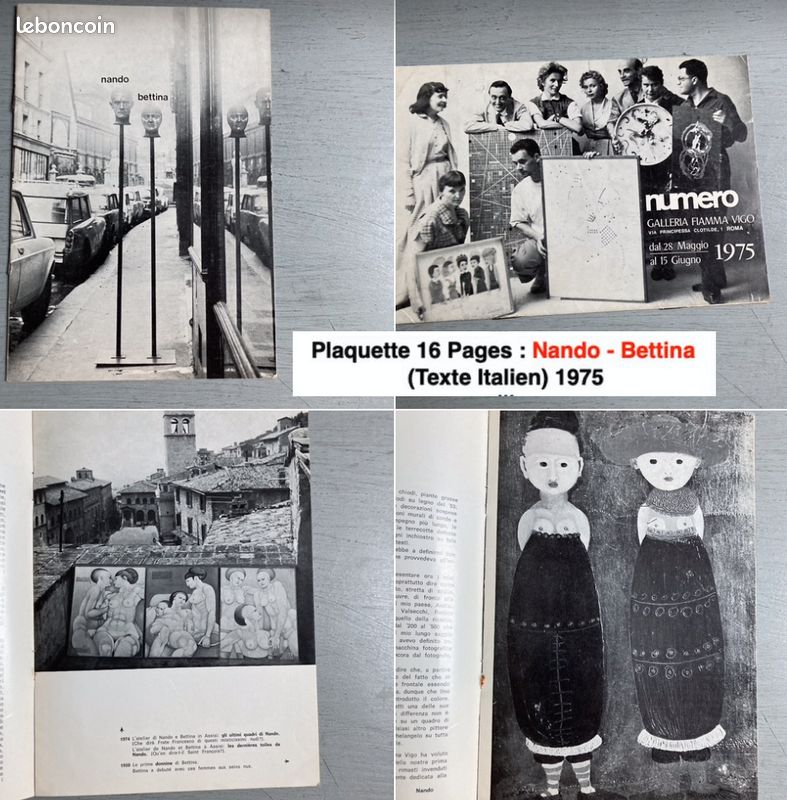 ITALIE (Culture-Littérature-Photos-Arts-Vie Politique) = 5 Revues / 2 Brochures / 3 suppléments à Libération /2 N° de Libération (Photographies Magazine-LU-Ancrages-Impréssions du Sud-Café Crème) (image 16)