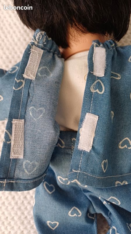 Patron de couture de vêtements de poupée pour poupées de modèle américain de 22 « , robe de week-end, haut et pantalon - France