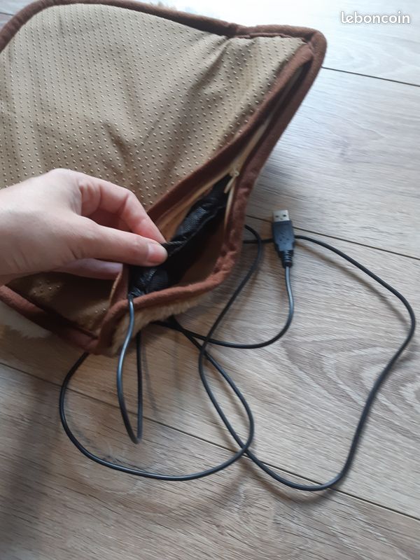 Chaussons chauffants USB (image 4)