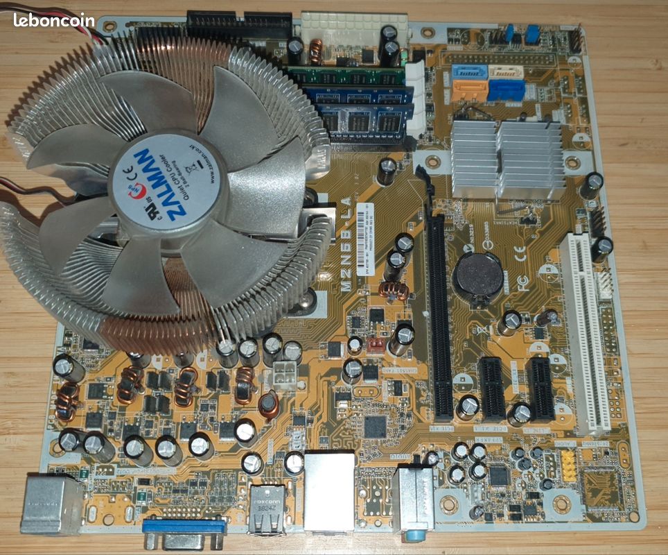 Kit carte mère am2 athlon x2 4000 4go ddr2 (image 1)