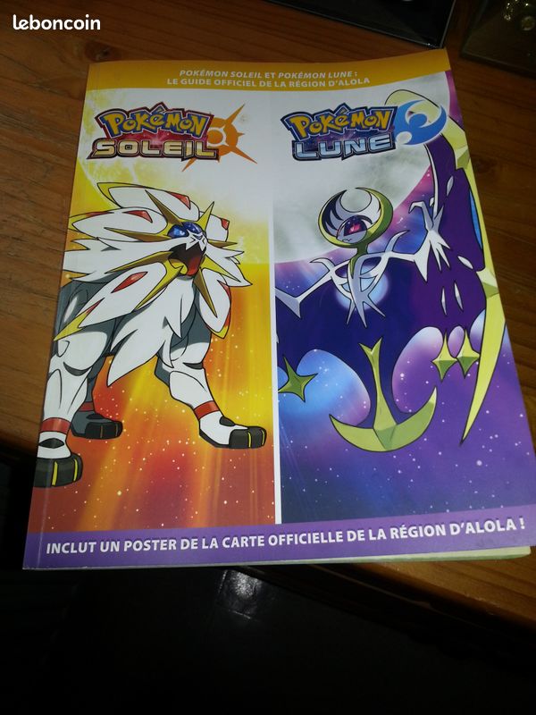 Livre POKEMON SOLEIL LUNE GUIDE OFFICIEL DE LA REGION D ALOLA (image 1)