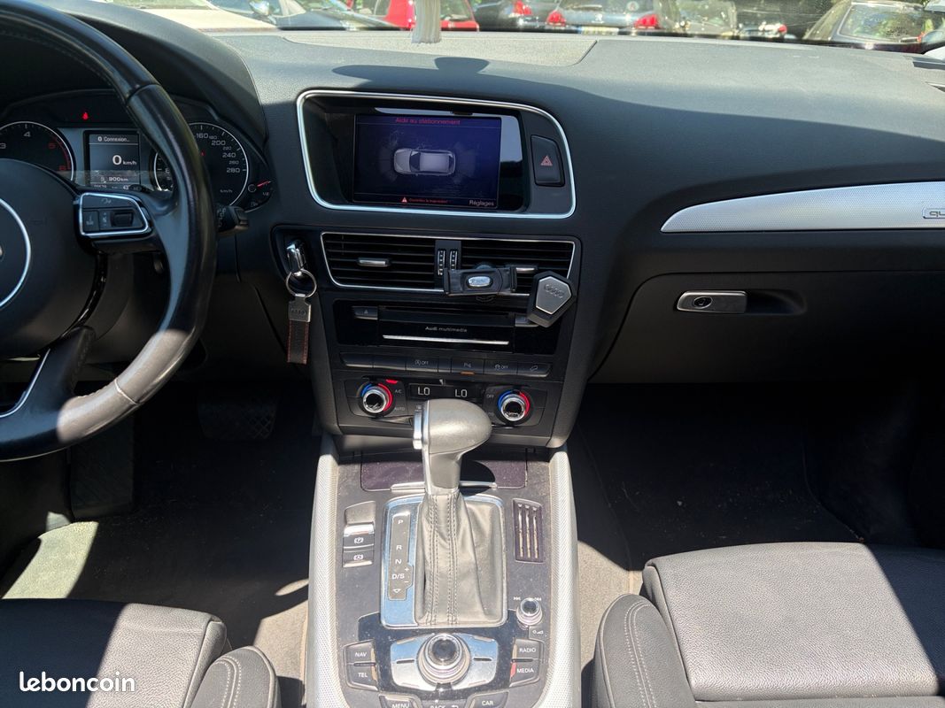 AUDI Q5 2.0 TDI 190 ADVANCED QUATTRO S TRONIC 190Ch Garantie 12 mois / RADAR AV + AR / TOIT OUVRANT / SIEGES ELECTRIQUES (image 12)