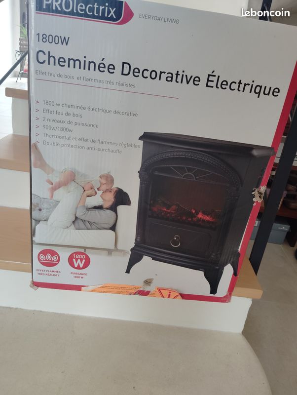 Cheminée électrique chauffage (image 2)